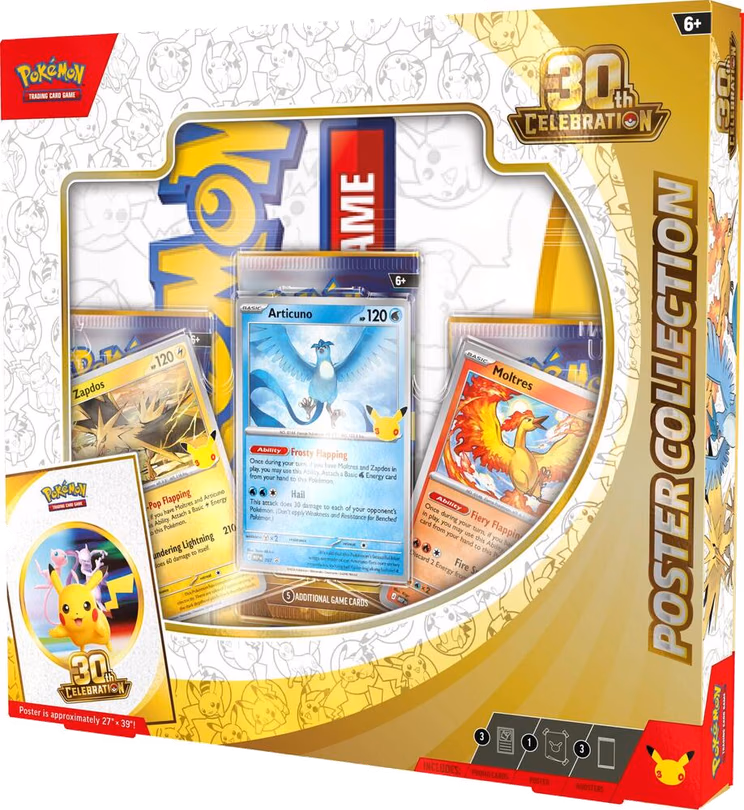Pokemon 30th Celebration Poster Collection