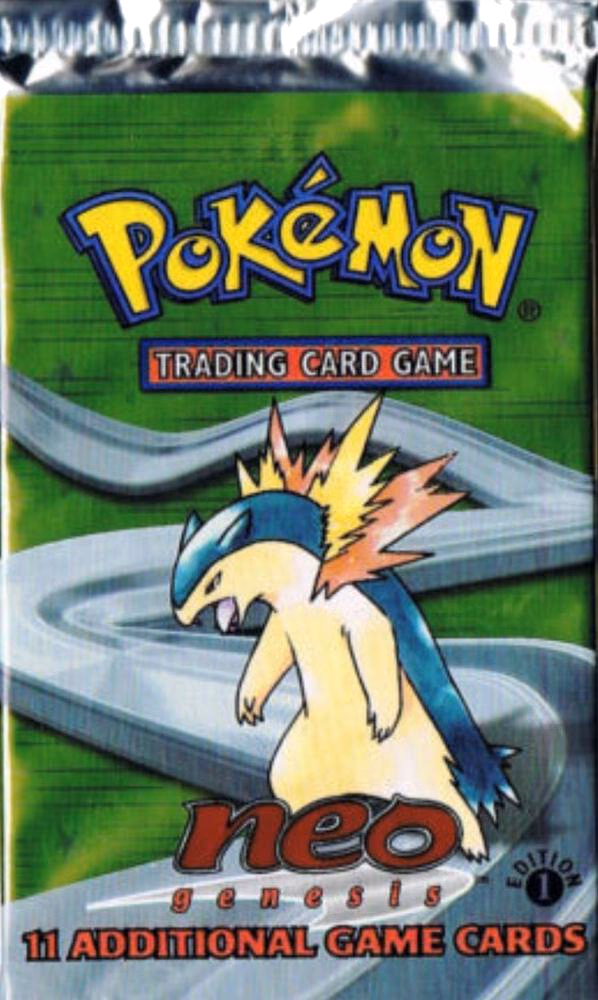 Pokemon Neo Genesis Booster Pack [1st Edition]