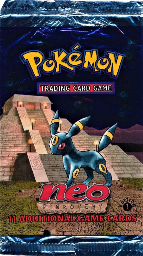 Pokemon Neo Discovery Booster Pack [1st Edition]