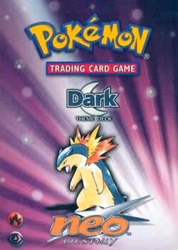 Pokemon Neo Destiny Theme Deck - "Dark"