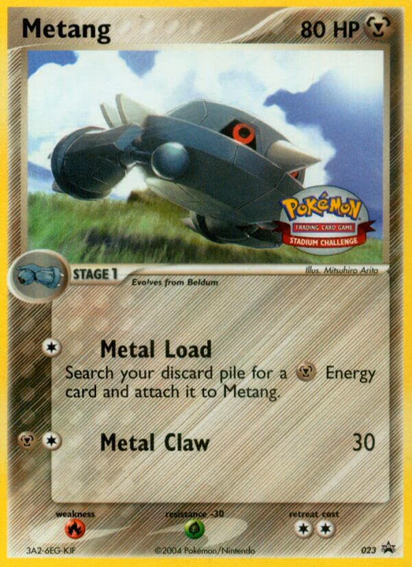 Metang Pokemon card (023, Nintendo Black Star Promos)