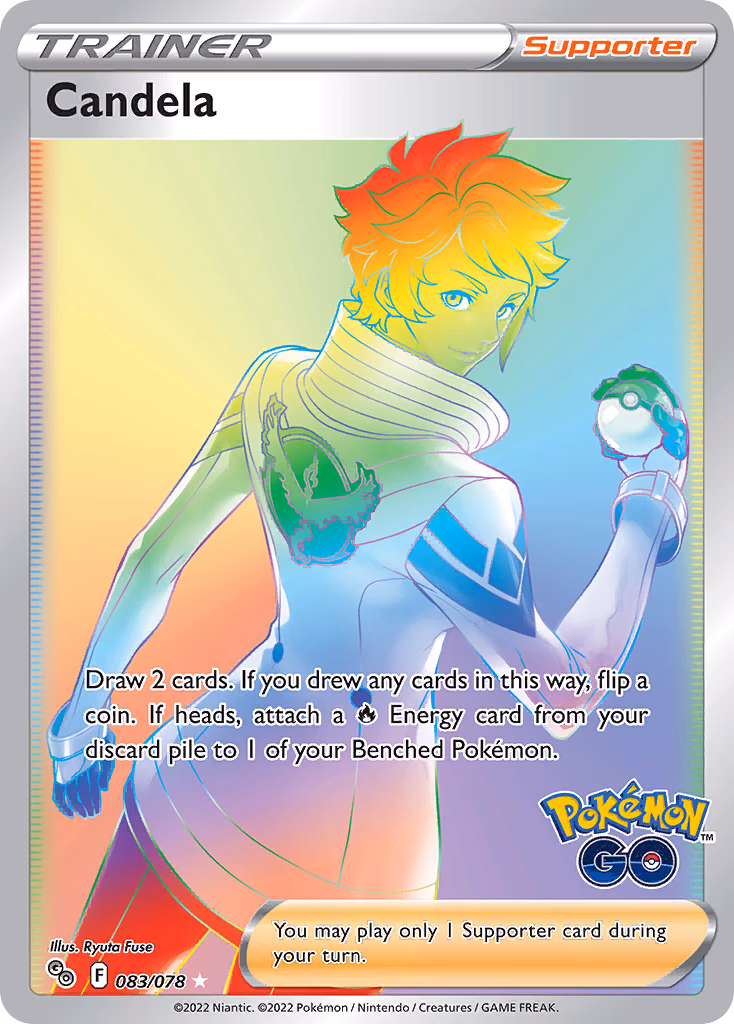 Candela Pokemon card (083/078, Pokémon GO)
