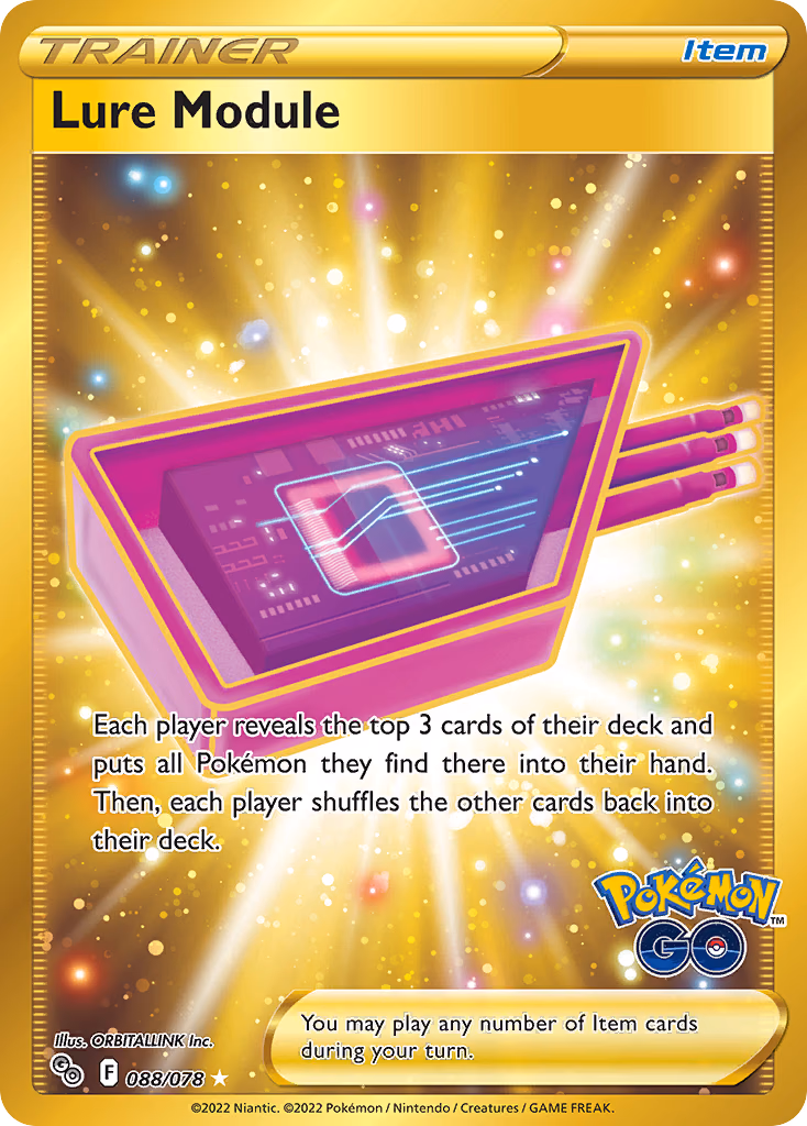 Lure Module Pokemon card (088/078, Pokémon GO)