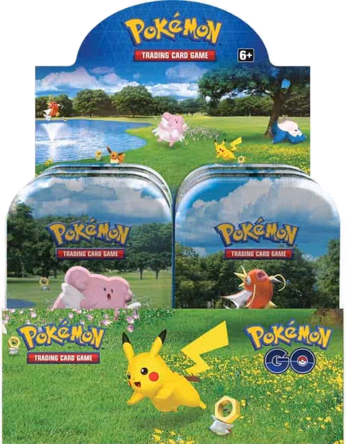 Pokemon Pokémon GO Pokemon GO Mini Tin Display