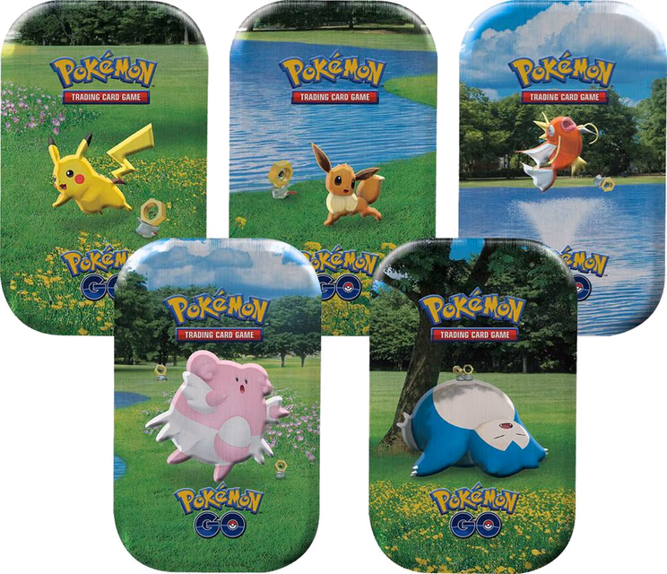 Pokemon Pokémon GO Pokemon GO Mini Tin [Set of 5]