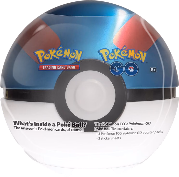 Pokemon Pokémon GO Pokemon GO Poke Ball Tin - Great Ball