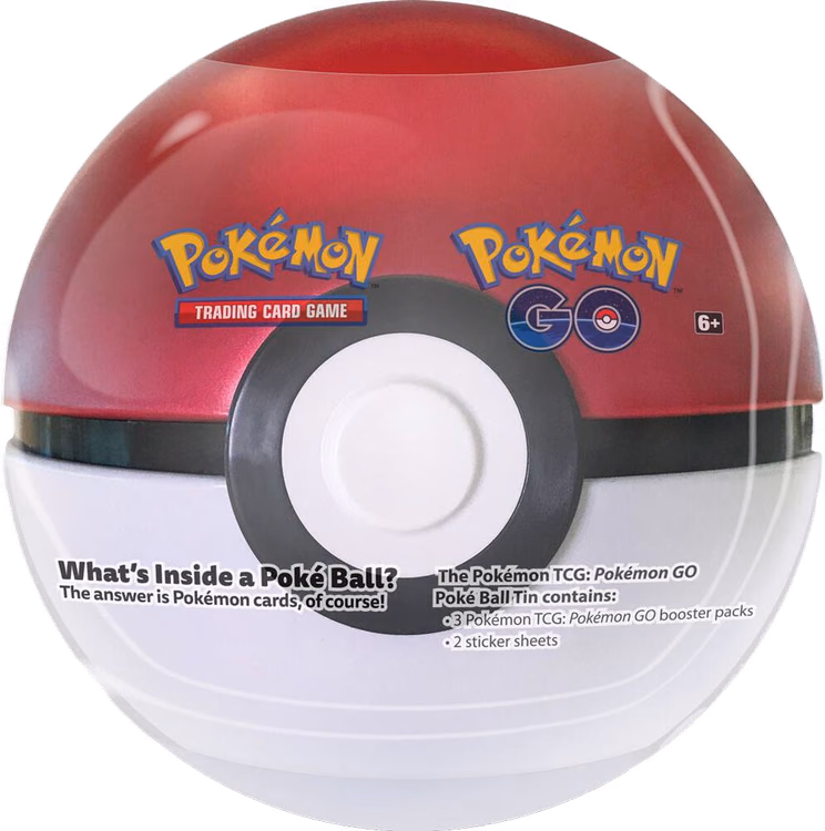 Pokemon Pokémon GO Pokemon GO Poke Ball Tin - Poke Ball