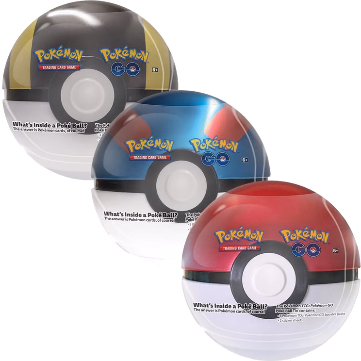 Pokemon Pokémon GO Pokemon GO Poke Ball Tin [Set of 3]