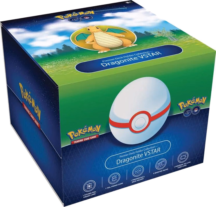 Pokemon Pokémon GO Pokemon GO Premier Deck Holder Collection [Dragonite VSTAR]