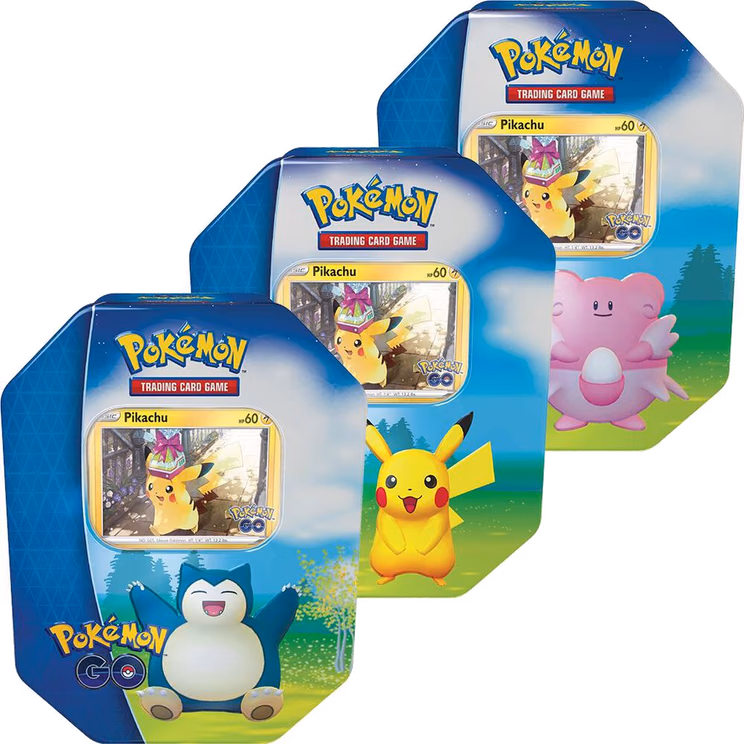 Pokemon Pokémon GO Pokemon GO Tin [Set of 3]