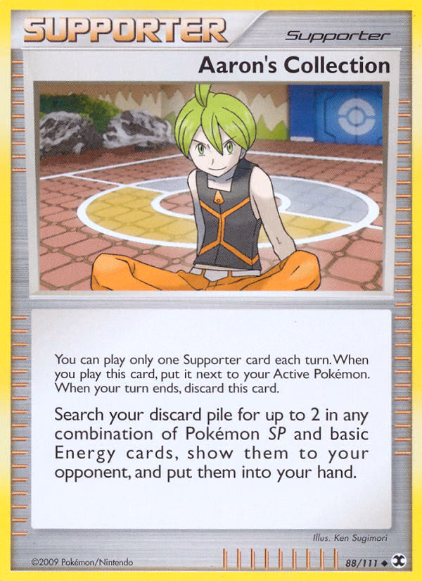 Aaron's Collection Pokemon card (88/111, Rising Rivals)