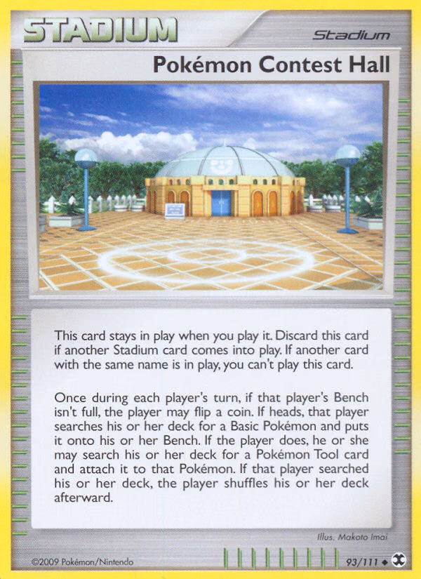 Pokémon Contest Hall Pokemon card (93/111, Rising Rivals)