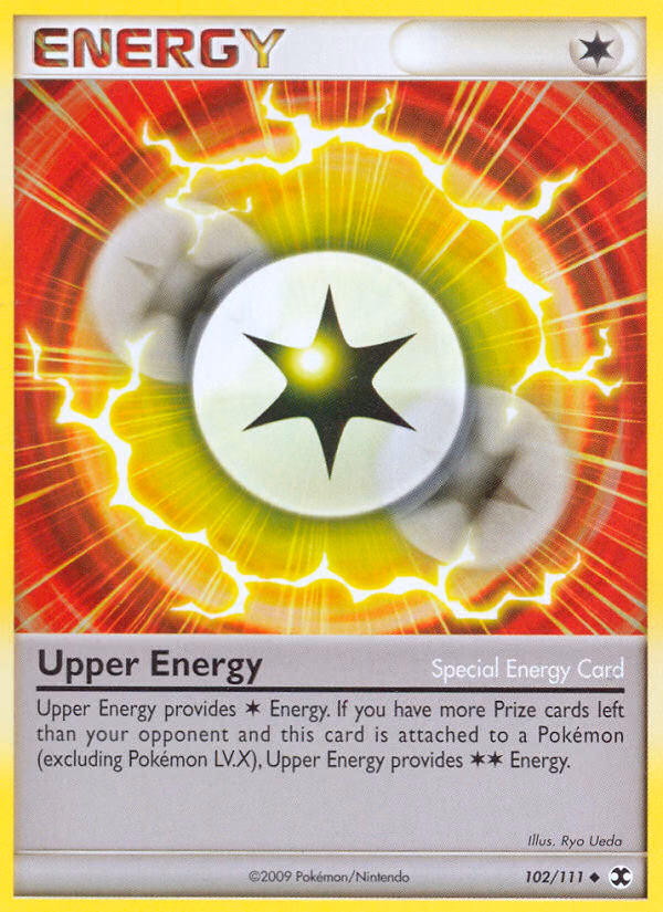 Upper Energy Pokemon card (102/111, Rising Rivals)