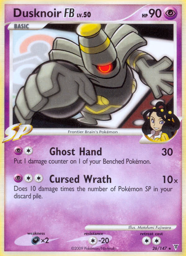 Dusknoir FB Pokemon card (26/147, Supreme Victors)