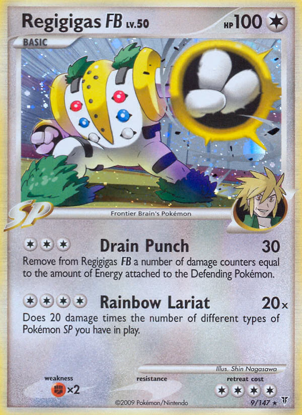 Regigigas FB Pokemon card (9/147, Supreme Victors)