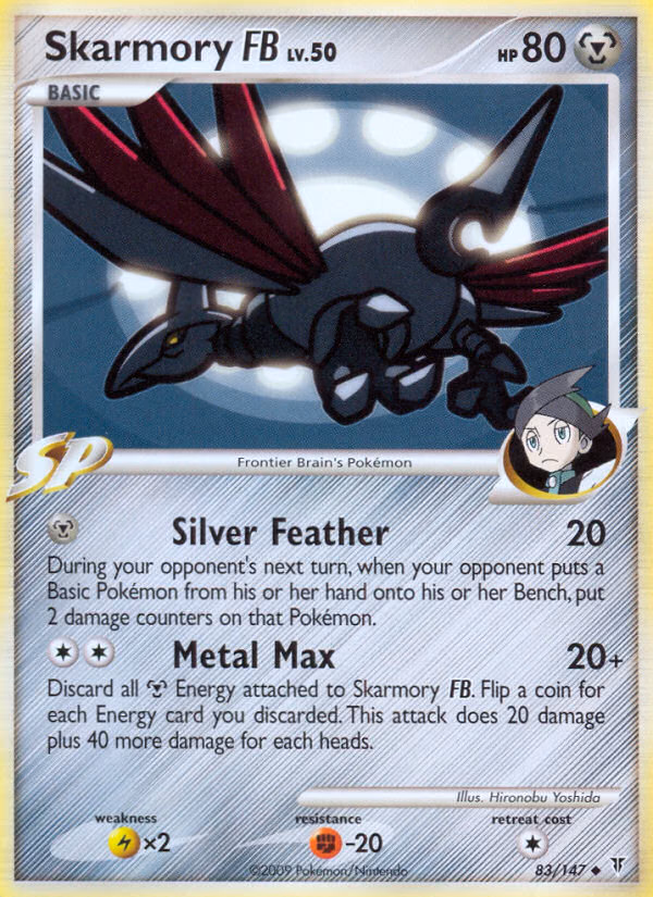 Skarmory FB Pokemon card (83/147, Supreme Victors)