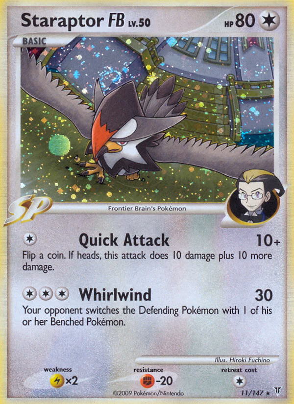 Staraptor FB Pokemon card (11/147, Supreme Victors)