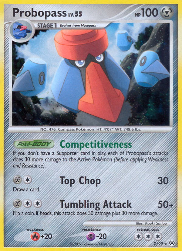 Probopass Pokemon card (7/99, Arceus)