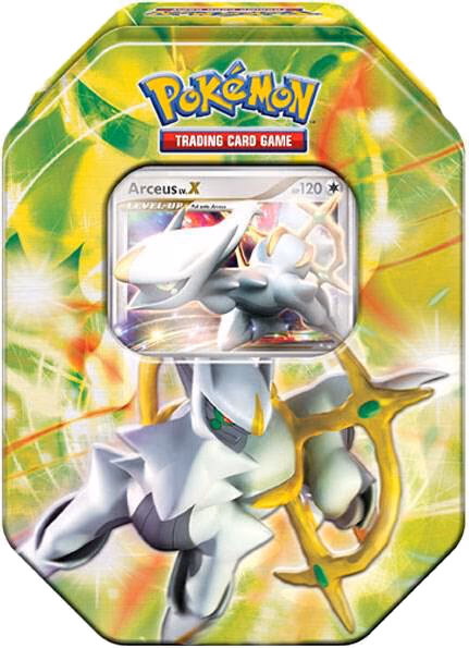 Pokemon Arceus Collector's Tin [Green]
