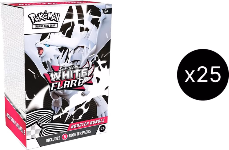 Pokemon White Flare Booster Bundle Case