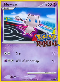 Pokémon Rumble card