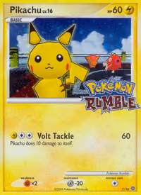Pokémon Rumble card