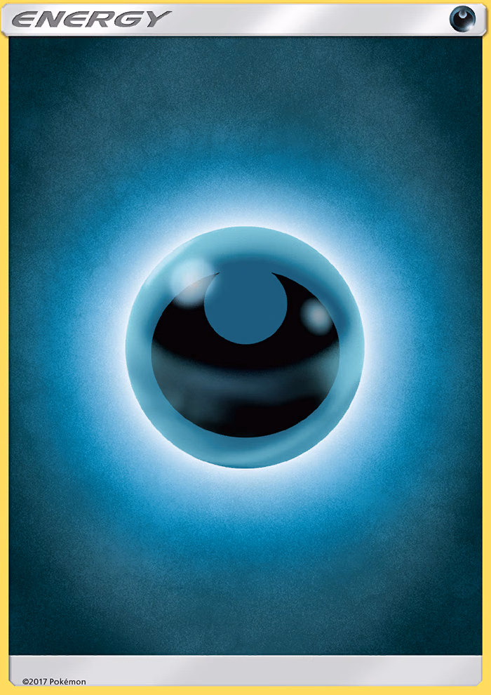 Darkness Energy Pokemon card (170/149, Sun & Moon)