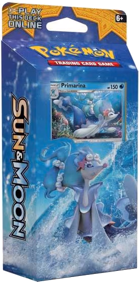 Pokemon Sun & Moon Base Set Theme Deck - "Bright Tide" [Primarina]