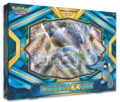 Pokemon Sun & Moon Kingdra EX Box