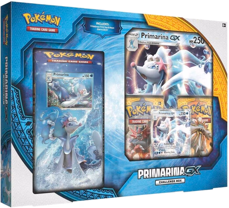 Pokemon Sun & Moon Primarina GX Challenge Box