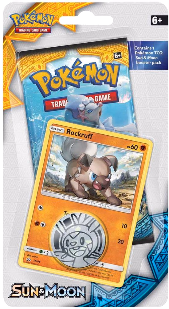 Pokemon Sun & Moon Single Blister Pack [Rockruff]