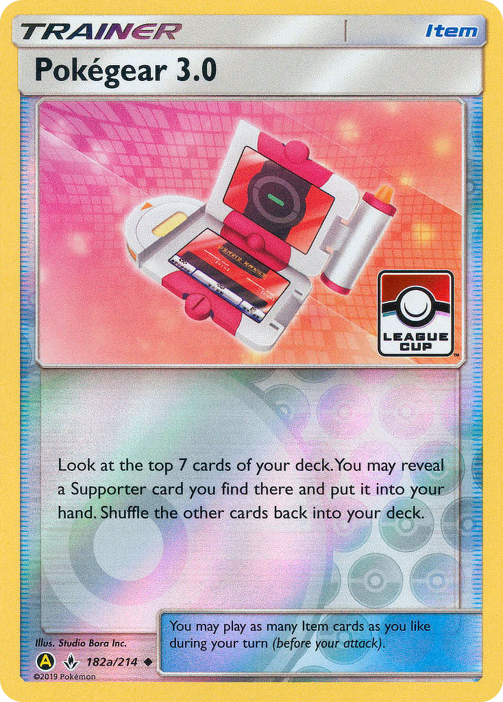 Pokégear 3.0 Pokemon card (182a/214, Unbroken Bonds)