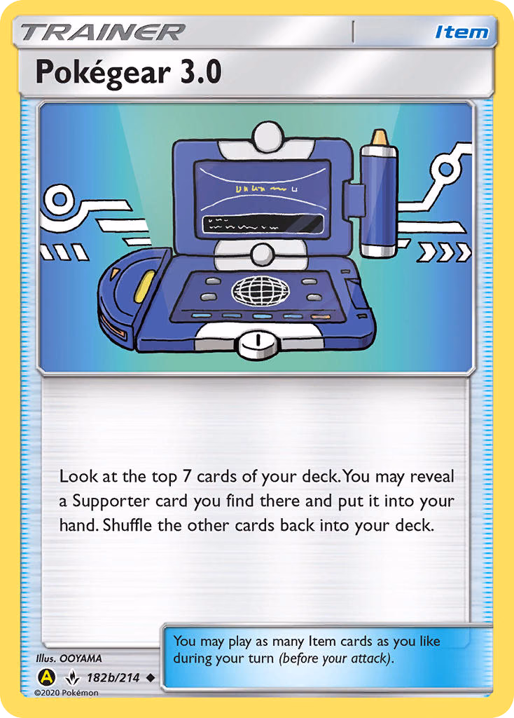 Pokégear 3.0 Pokemon card (182b/214, Unbroken Bonds)