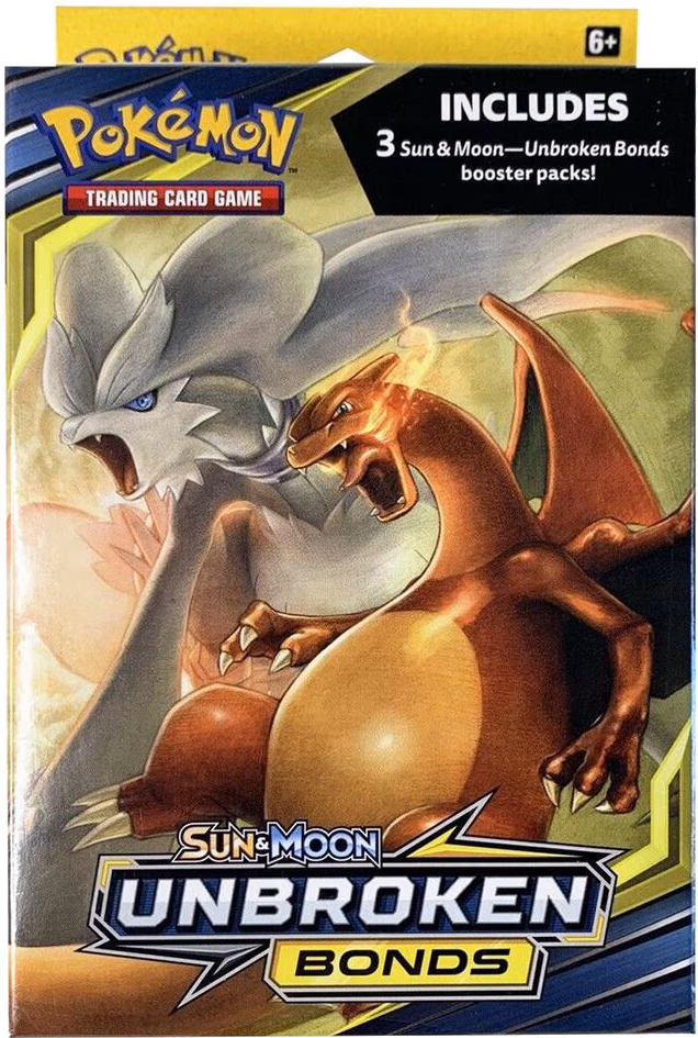 Pokemon Unbroken Bonds 3 Pack Hanger Box
