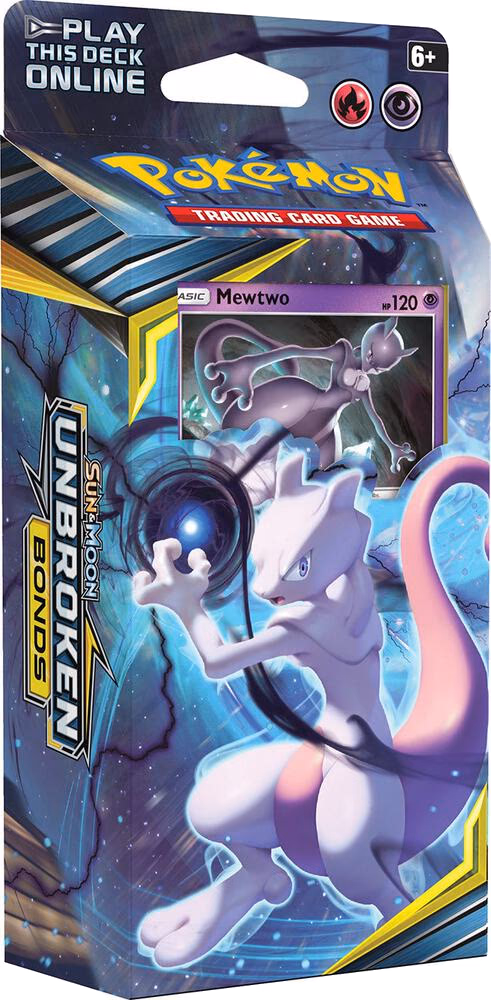 Pokemon Unbroken Bonds Battle Minds Theme Deck - [Mewtwo]