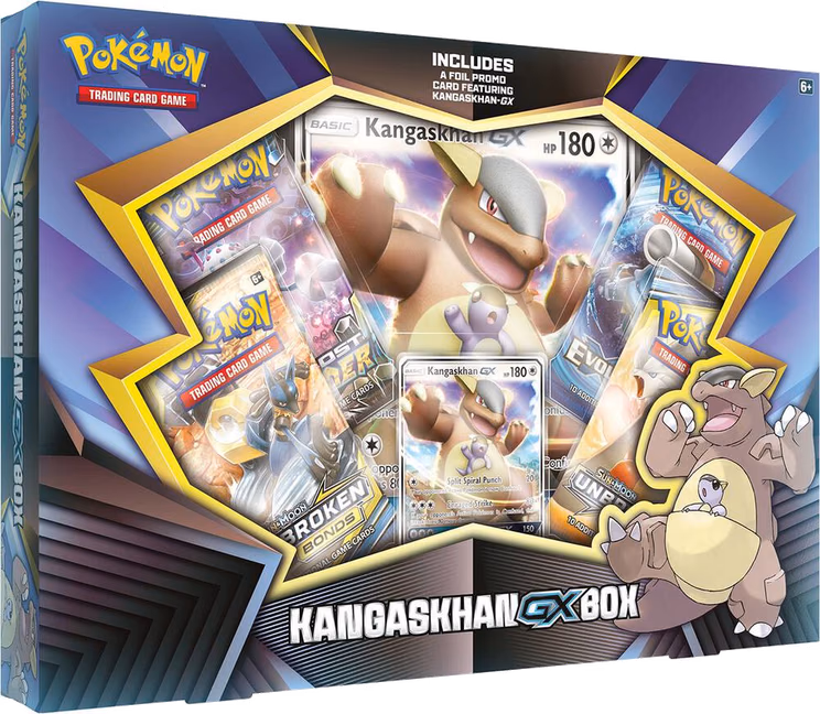 Pokemon Unbroken Bonds Kangaskhan GX Box