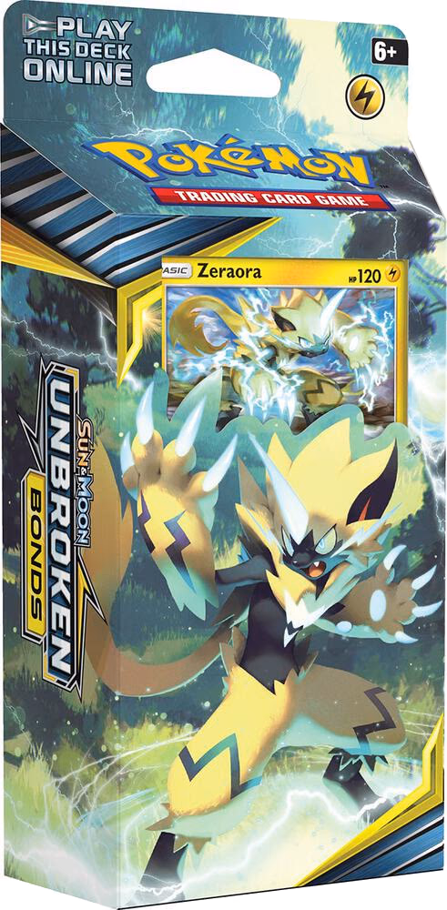 Pokemon Unbroken Bonds Lightning Loop Theme Deck - [Zeraora]