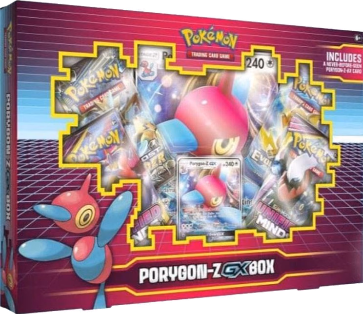 Pokemon Unified Minds Porygon-Z GX Box