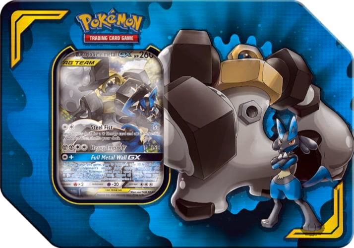 Pokemon Unified Minds Power Partnership Tin [Lucario & Melmetal GX]