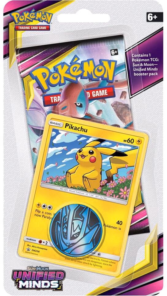 Pokemon Unified Minds Single Pack Blister [Pikachu]