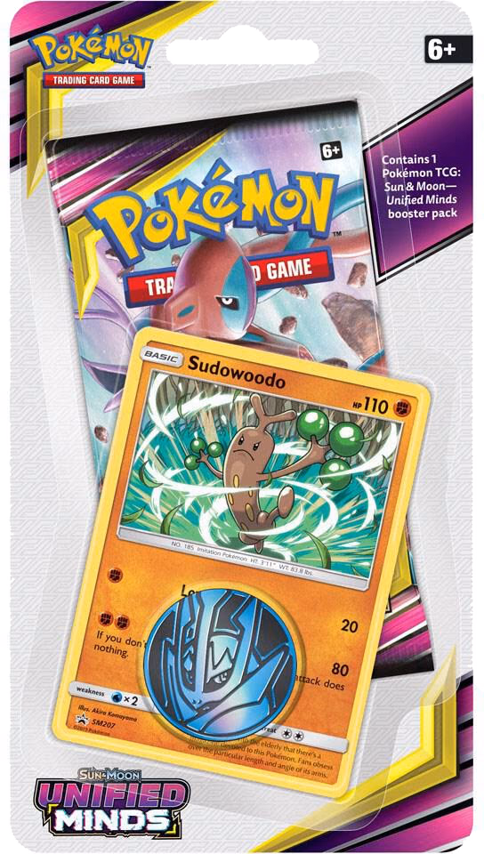 Pokemon Unified Minds Single Pack Blister [Sudowoodo]