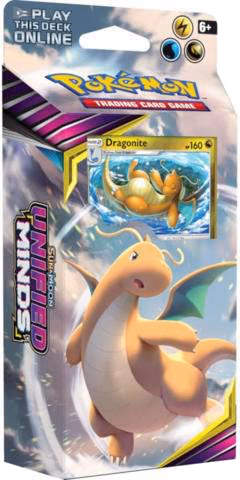Pokemon Unified Minds Theme Deck - "Soaring Storm" [Dragonite]