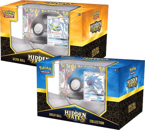 Pokemon Hidden Fates Poke Ball Collection [Set of 2]
