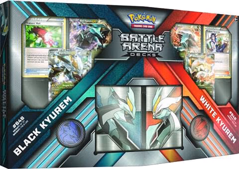 Pokemon Guardians Rising Battle Arena Decks: Black Kyurem EX vs White Kyurem EX
