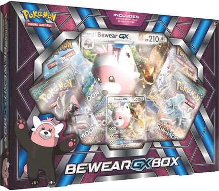 Pokemon Guardians Rising Bewear GX Box