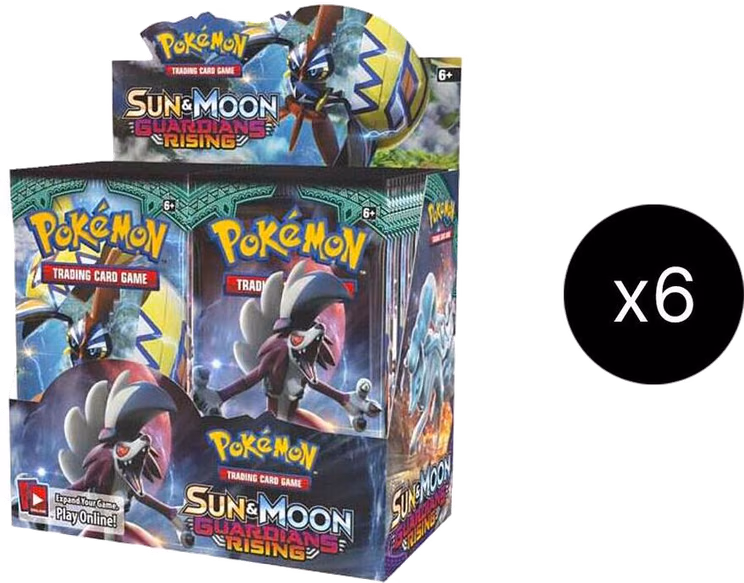 Pokemon Guardians Rising Booster Box Case