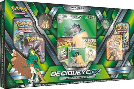 Pokemon Guardians Rising Decidueye GX Premium Collection