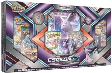 Pokemon Guardians Rising Espeon GX Premium Collection