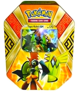 Pokemon Guardians Rising Island Guardians Tin [Tapu Koko GX]