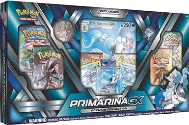 Pokemon Guardians Rising Primarina GX Premium Collection